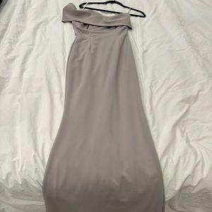 Katie May Long Dress- Grey